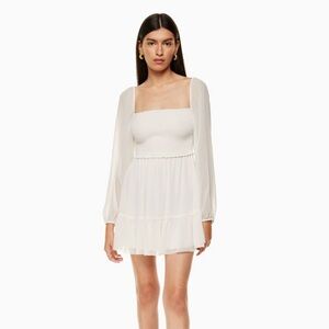 Ariztia Tempest Mini Dress in light birch